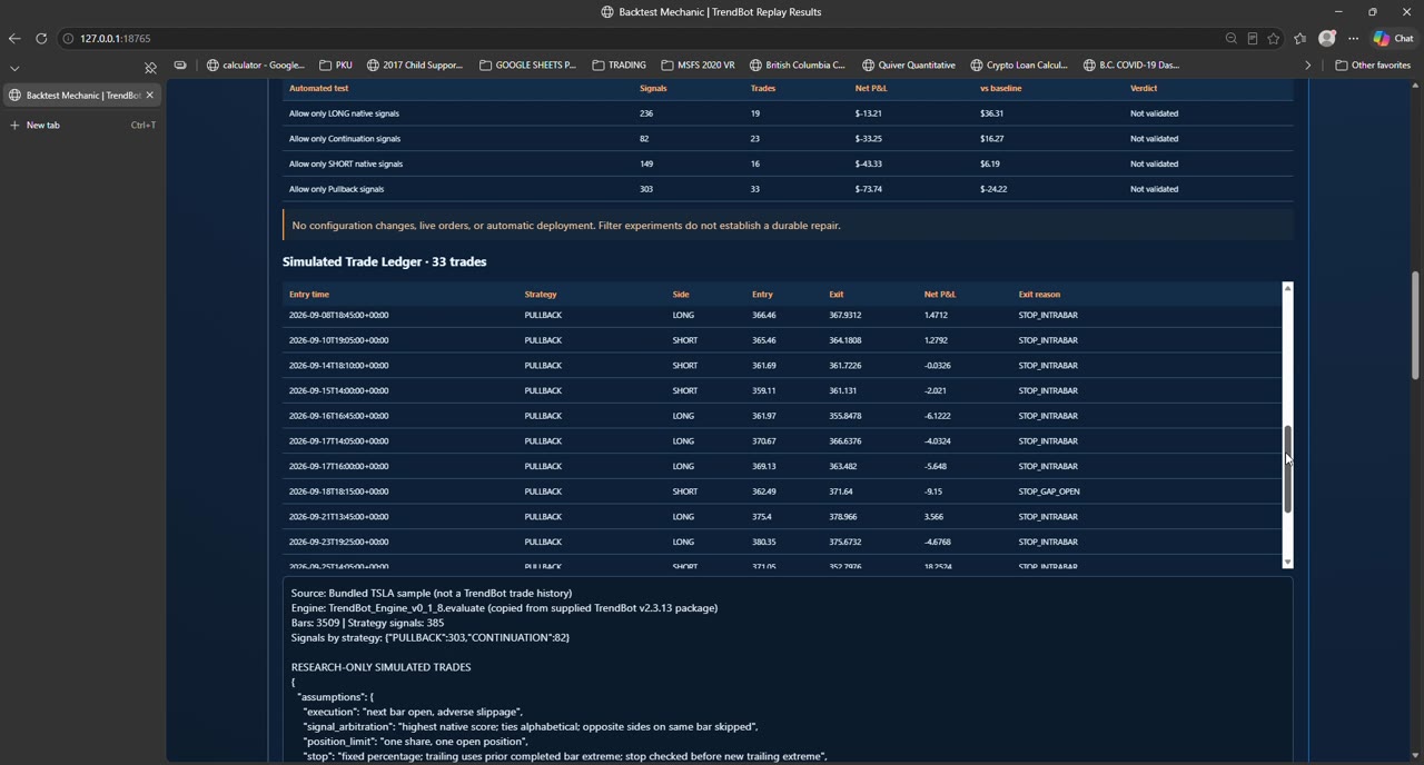 Screen capture 4 from Backtest Mechanic recording