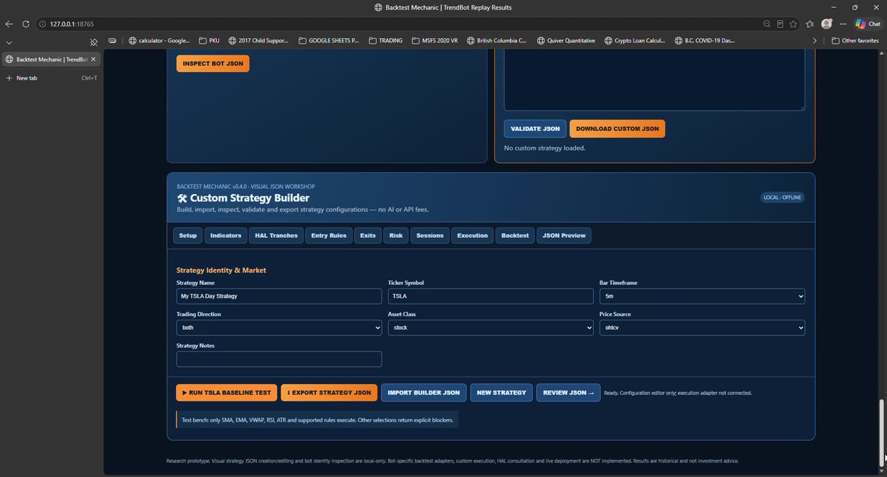 Screen capture 5 from Backtest Mechanic recording